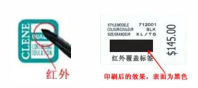紅外隱形防偽油墨適用票據(jù)、商標(biāo)、證券防偽印刷，